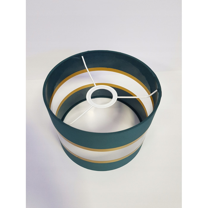 Підвісна люстра ZWIS з зеленим абажуром, 3xE27