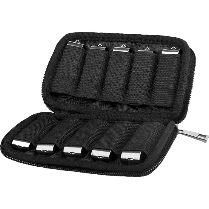 Органайзер для USB-накопичувачів JBOS: кейс на 20 відсіків для USB-флешок, USB-стиків, флеш-пам'яті