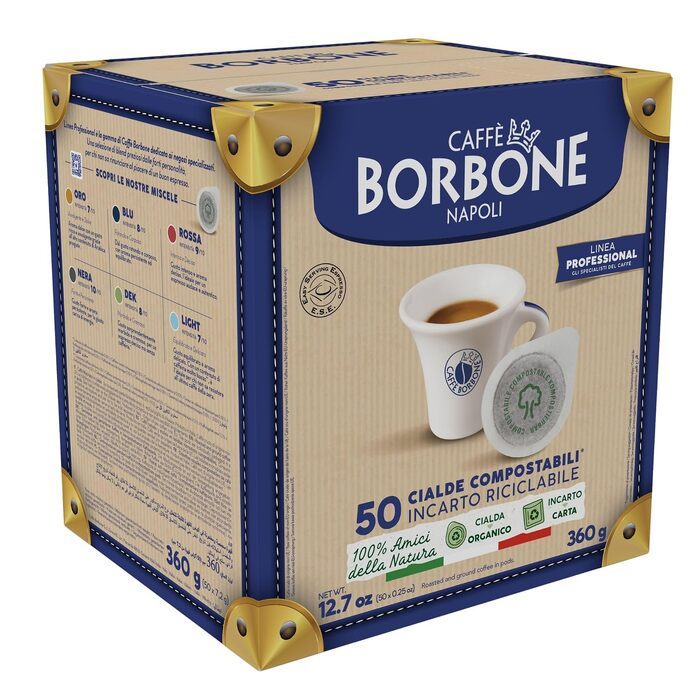 Кава в пoдах Caffe Borbone Miscela Blu (Синя суміш), ESE 44мм, солодка, 300 шт.