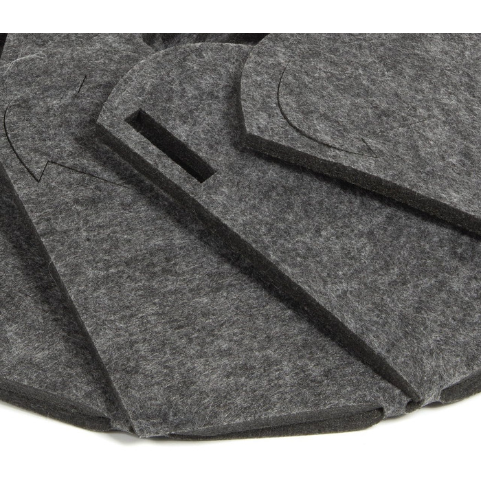 Кігтеточка-корзина для котів, кругла, сіра, Ø 42 см, з подушкою, CanadianCat