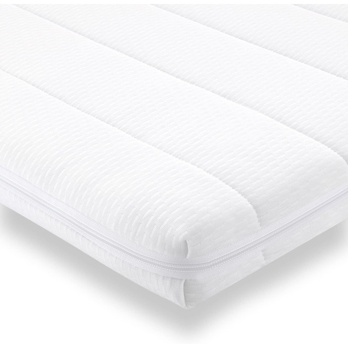 Mister Sandman Topper 80x190, Ergonomic Mattress Topper, Cold Foam Topper Soft, Comfortable, breathable mattress topper for all mattress types and box springs, Topper height approx. 5cm