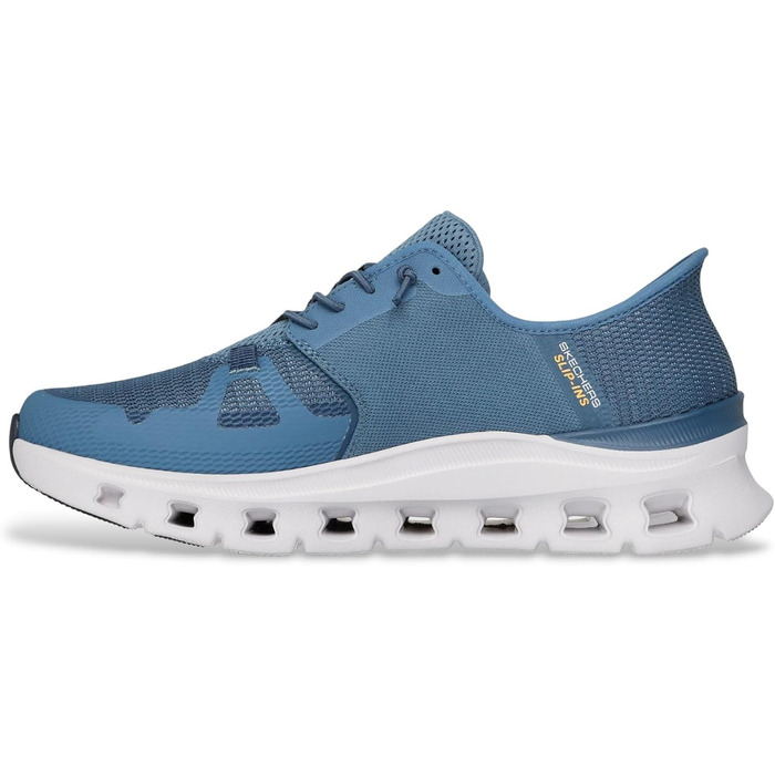 Босоніжки жіночі Skechers Pier-Lite Memory Maker на танкетці, блакитні (45 EU)