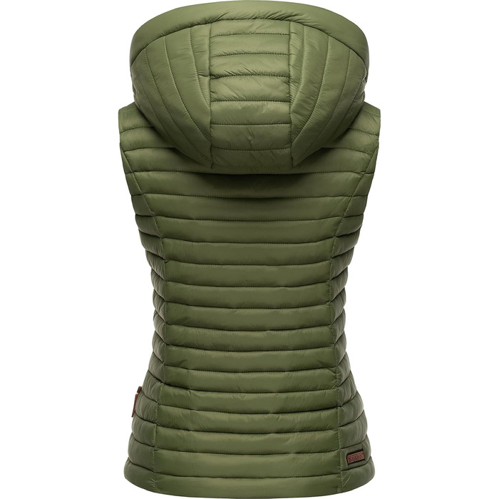 Жіноча перехідна куртка Navahoo Shadaa з капюшоном, легка стьобана жилетка, розмір 3XL (XS, Dusty Olive)