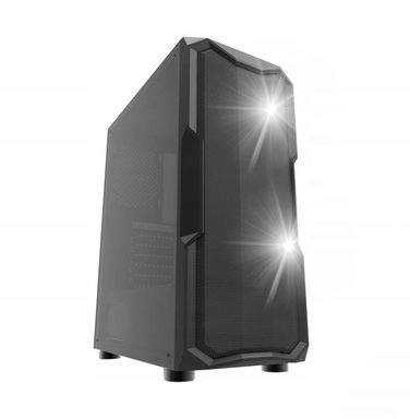 Корпус для комп'ютера Darkflash Aquarius Mesh Midi Tower ATX, чорний