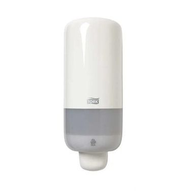 Настінний дозатор для рідкого мила Tork 561500 (S4), білий, 1 л