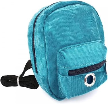 Рюкзак для собак маленьких порід Dongker з повідком 1,2 м, з дозатором для відходів, для прогулянок