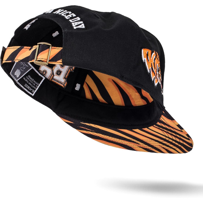 Чорна кепка Snapback Blackskies® з візерунками та різними кольорами | Бейсболка для чоловіків та жінок, кепка з замші, літня шапка для відпочинку, вуличний стиль, Outdoor, унісекс, розмір універсальний (Beast Mode)