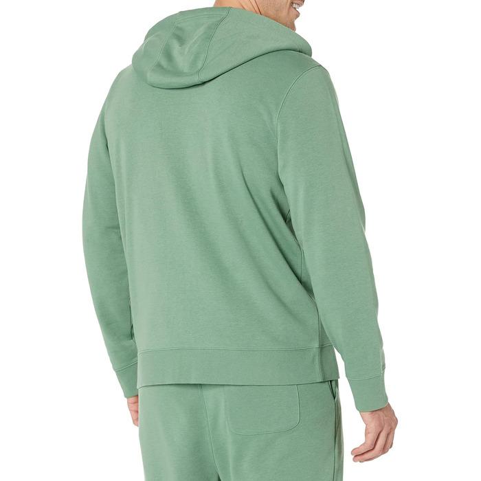 Чоловічий худі Amazon Essentias з французького трикотажу з блискавкою та комфортним кроєм (M, світло-бежевий)