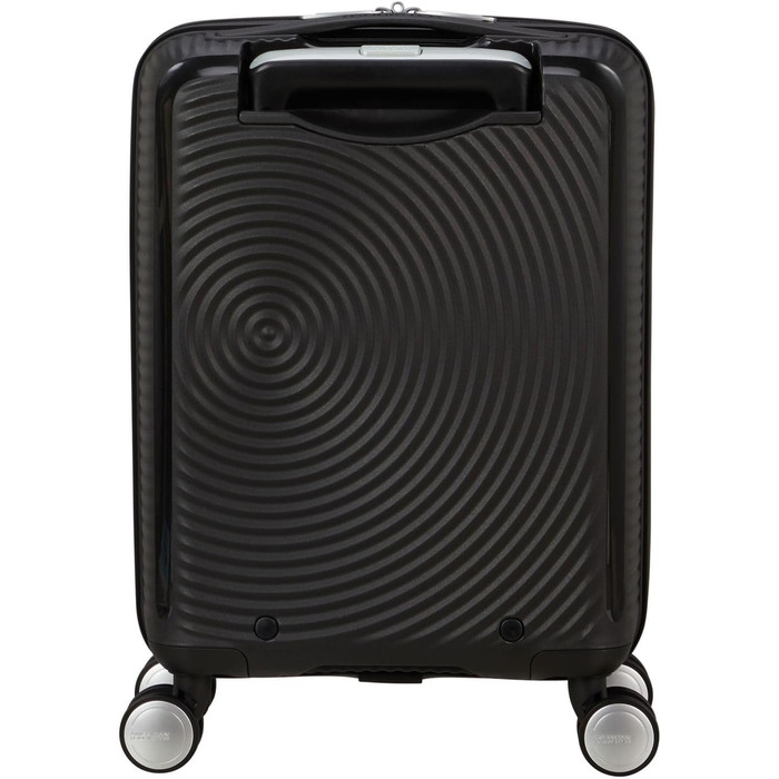 Чемодан American Tourister Hartschalenkoffer 77 см, великий, з 4 колесами, TSA-замок, розширюваний, легкий, 97/110 л, чорний (Bass Black)