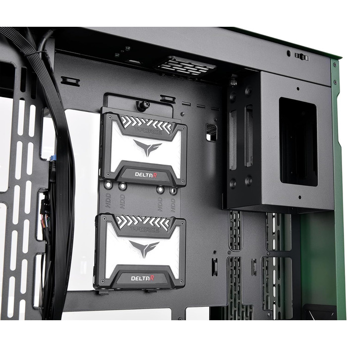 Корпус для ПК Thermaltake CTE E660 MX Racing Green, ATX/E-ATX, Dual-Chamber, загартоване скло, підтримка радіаторів до 420 мм, Racing Green