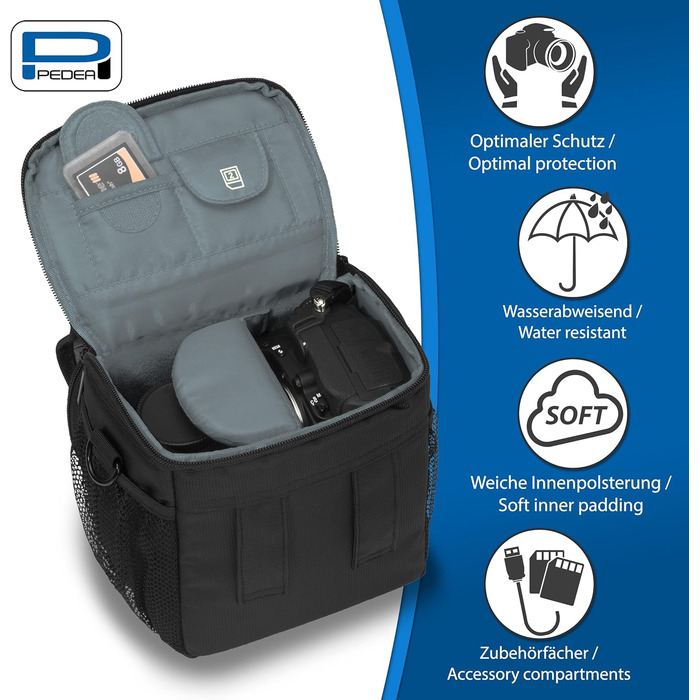 Чохол для камери Pedea Essex для DSLR/SLR/DLSM, зелений, розмір M