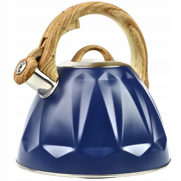 Класичний сталевий чайник Karl Hausmann 3 л (бежевий, синій, сірий)