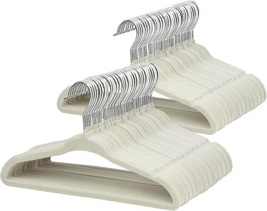 Плечики для дитячого одягу ManGotree з велюру, 30 шт. з обертовим гачком, плечики для дітей та дитячого одягу, бежеві