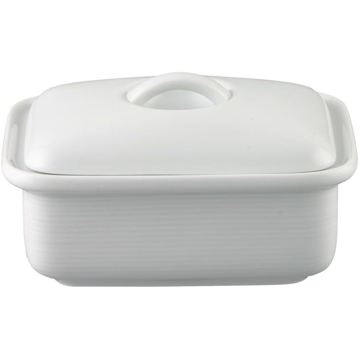 Thomas Trend White - Butter Dish with Lid, Porcelain, White