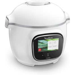 Мультиварка Moulinex Cookeo Touch з Wi-Fi, інтелектуальна, високий тиск, чорна