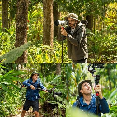 Штатив-монопод IFOOTAGE Cobra 3 C180F-P з підніжжям, 181 см, карбон, до 8 кг