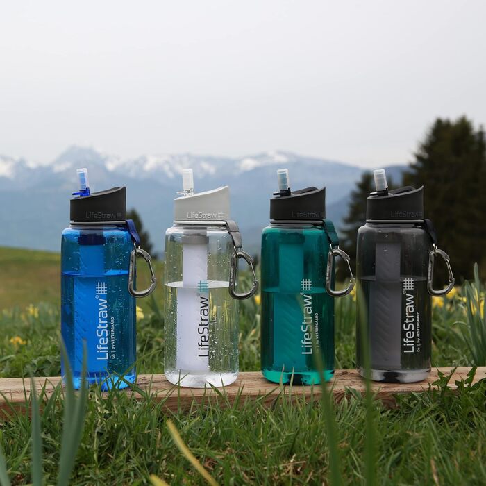 LifeStraw Go 650ml (1000ml, Grey)