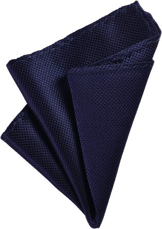 Метелик чоловічий DonDon та нагрудна хустка (темно-синій) - регульований розмір