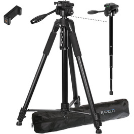 Штатив для камери Ravelli APGL5 Digital - чорний (167 см, 2.2 см, 72 дюйми)