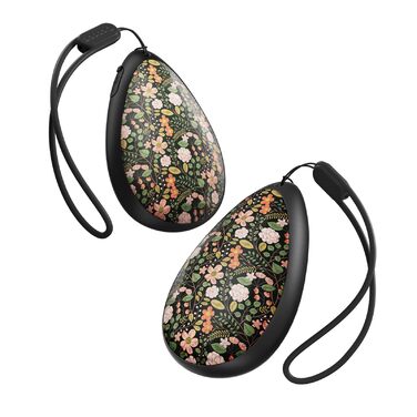 Електричні грілки для рук OCOOPA 2 шт., стильні, у формі діаманта з магнітом, акумуляторні, для жінок, подарунок на Новий рік, для Рейно, туризму, кемпінгу