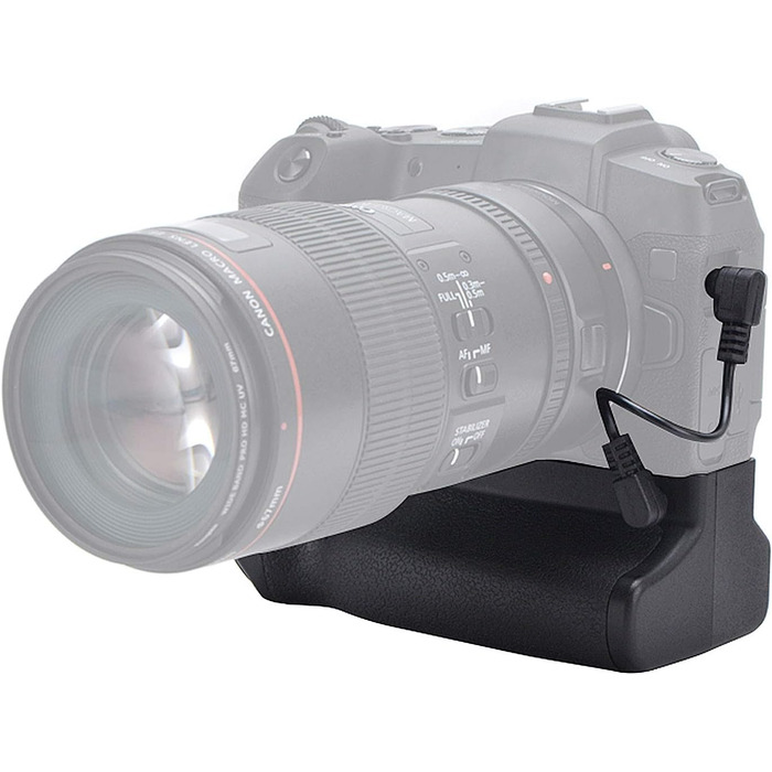 Вертикальний хват/ручка живлення Hersmay для Canon EOS RP R8, батарейний відсік на 2 батареї LP-E17 для DSLR-камер