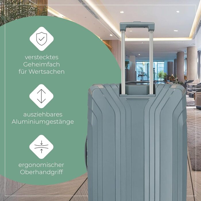 Чохол-валіза Travelite ELVAA Rosé 66 см, 72-77 л з переробленим інтер'єром: стильний тріумф комфорту та захисту, з розширюваною секцією, захисними кутиками та TSA замком