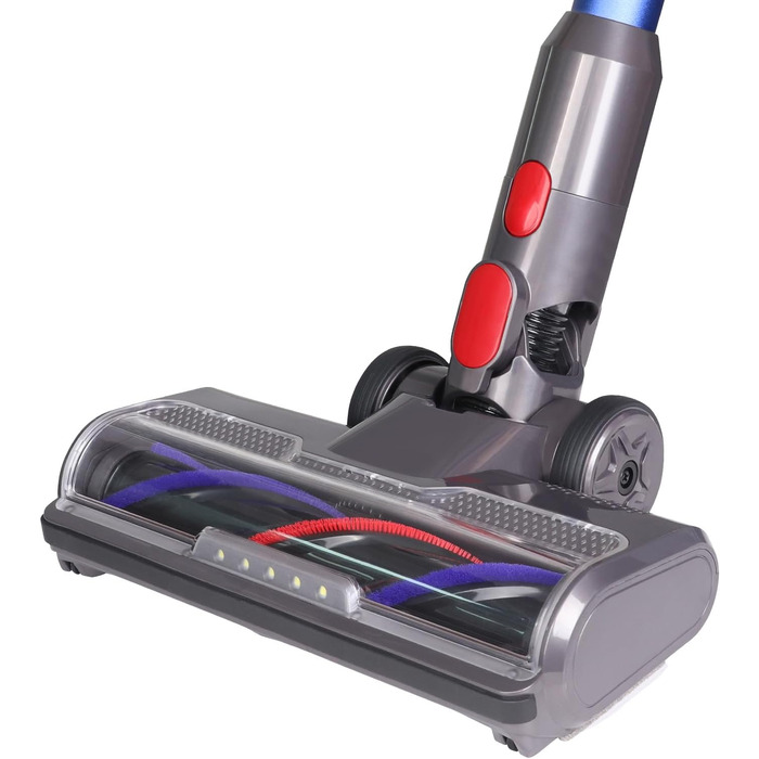 Насадка для пилососа Dyson V7 V8 V10 V11 V15 FEVORCS з підсвічуванням для твердих поверхонь та килимів