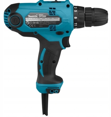 Мережевий ударний дриль-шурупокрут Makita HP0300, 320 Вт, 230В