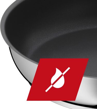 Silit Calabria Induction Nonstick Fry Pan - Stainless Steel, Oven-Safe, 20cm
