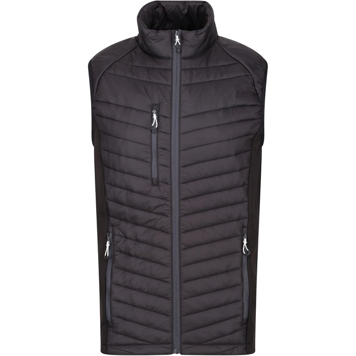 Чоловічий жилет Regatta Navigate Hybrid з ізоляцією (XXL, темно-синій/SLGrey)