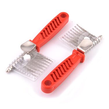 Набір гребінців для грумінгу тварин POPETPOP: гребінець для собак та котів, для вичісування та видалення шерсті (3 шт.)