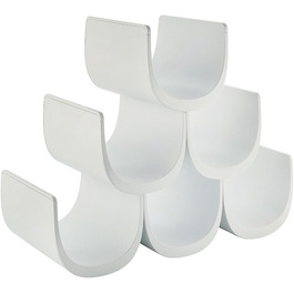 Alessi Noè | GIA13 B - Modular Bottle Rack Design, Thermoplastic Resin, 15.5 x 10 x 11.5 cm (White)