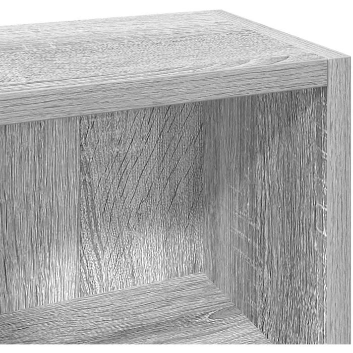 Стелаж для полиці VidaXL 2 шт., сірий Sonoma, 21 x 16 x 93.5 см - для спальні, вітальні, офісу