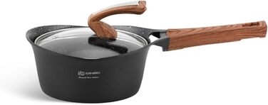 Набір каструль та сковорідок Edenberg EB-9184: 15 предметів з антипригарним покриттям, індукційні | Набір посуду, каструлі, сковороди