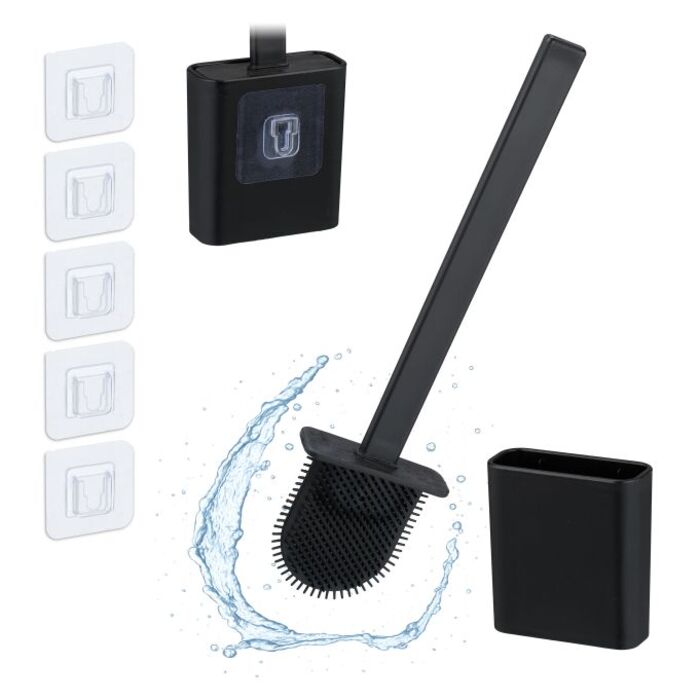 Wall-Mounted Toilet Brush