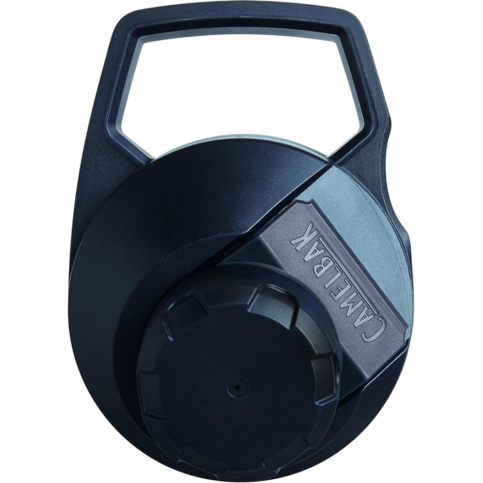 Camelbak Vacuum Insulated Bottle Chute Mag Sst White (Black, 946 ml, Bundle with MAG Chute Replacement Lid)