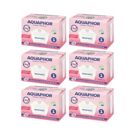 Смінні фільтрувальні картриджі для глека Aquaphor Maxfor B25, 6 шт.