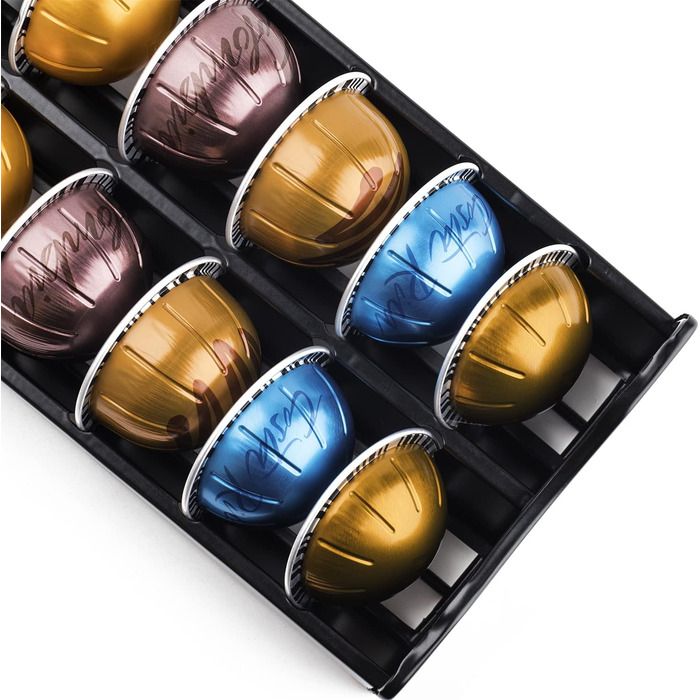 Організатор для капсул Nespresso Vertuo Bagoo - трирівнева шухляда для зберігання капсул