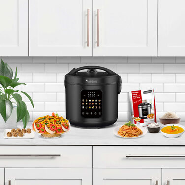 Мультиварка TurboTronic 5л 860Вт 18 програм, чорна