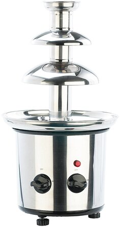 Шоколадний фонтан Rosenstein & Söhne з нержавіючої сталі, 250 Вт
