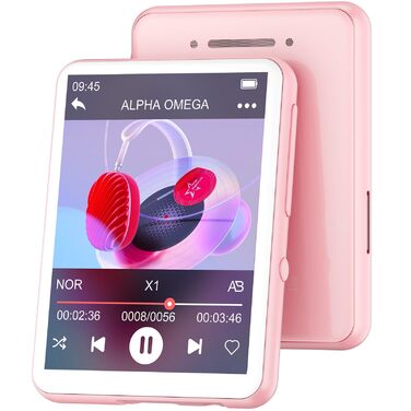 MP3-плеєр Oilsky 128GB Bluetooth 5.4, 2.4