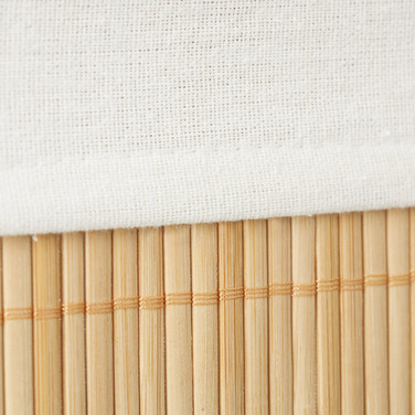 Relaxdays 3-Piece Bamboo Storage Basket Set