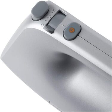 Електричний міксер Kenwood Handrührer HMP30.A0SI срібного кольору, 5 швидкостей, нержавіюча сталь