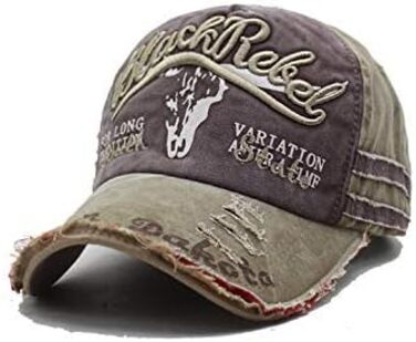 Кепка бейсболка унісекс, регульована, ретро стиль, бежева