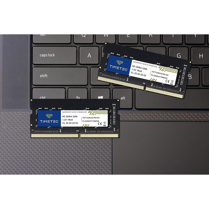 Timetec Pinnacle DDR4 3200MHz RAM 16GB (2x8GB) SODIMM для ноутбука/ПК - Premium якість