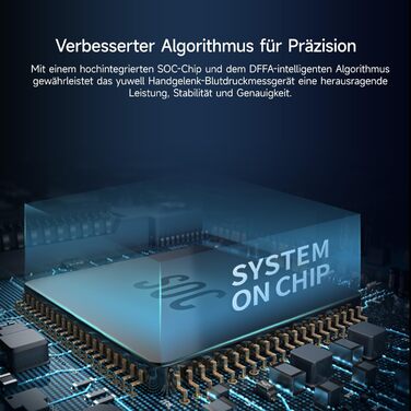 Тонометр Yuwell YE8800CR на зап'ясті, акумуляторний, для дому, з виявленням аритмії, з чохлом та USB-кабелем