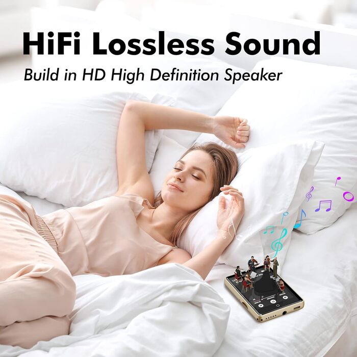 MP3 плеєр для дітей 64GB з Bluetooth 5.3, 2.8