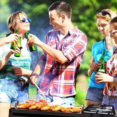 Набір гриль-посуду 13 предметів: аксесуари для гриля, інструменти для барбекю, набір для гриля, посуд для гриля з нержавіючої сталі з подарунковим пакуванням для чоловіків, кемпінгу, пікніка, сімейного відпочинку та вечірок на природі