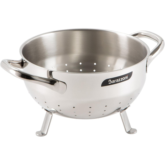 Ситечко кухонне Barazzoni Chef Line, нержавіюча сталь 18/10, діаметр 22 см, Made in Italy