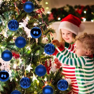 5 см золоті ялинкові кулі-орнаменти, 30 шт. - міцний пластик, для прикраси ялинки на Новий рік